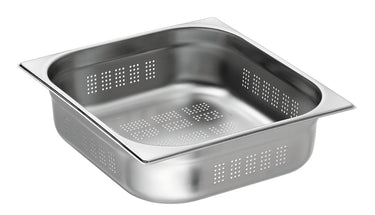 GN container, 2/3, D100, perforated
