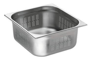 GN container, 2/3, D150, perforated