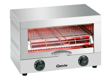 Quartz tube toaster, single