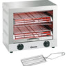 Quartz tube toaster, double