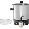 Mulled wine pot, bl.w. canner 25L, SS