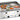 Griddle plate GDP 650G-G