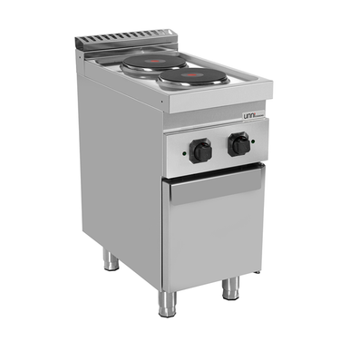 Elektroherd mit Türen 2 Kochplatten – E70C10-K