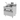 Elektrofritteuse 2x10L – 2×9kW (Hoch Leistung) – E70DF16-K