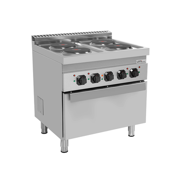 Elektroherd 4 Kochplatten mit Elektro Backofen – E70FEO20