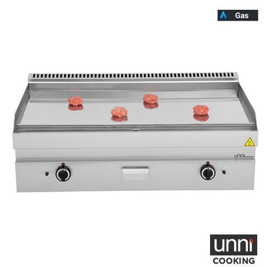 Gas-Grillplatte – verchromt