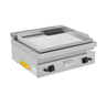 Grillplatte Platte Gas – 1/2 glatt - 1/2 gerillt verchromt – G70GP20B+GSC