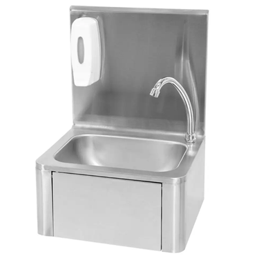Handwaschbecken + Seifenspender