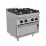 Gasherd mit Gas Backofen – 4 Brenner - G70FG020