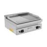 Grillplatte Platte Gas – 1/2 glatt - 1/2 gerillt – G70GP20B+GS