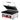 Kontakt-/Paninigrill | gerillt Oberfläche 460x300 mm (Gusseisen) | 50°C/300°C
