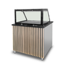 Bain-Marie Theke – 2x GN 1/1 – 88 × 82 × 85.5 cm