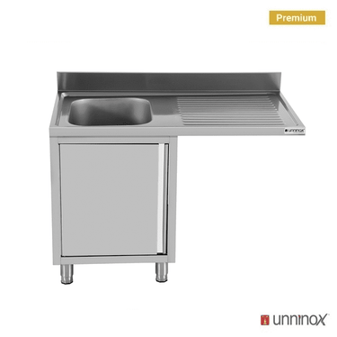 Spülmaschine Spültisch 120x70xH85 Becken links