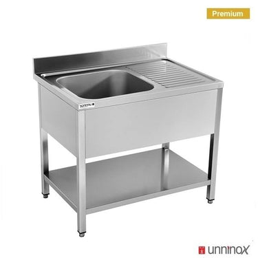 140x70xH85cm – Spültisch links