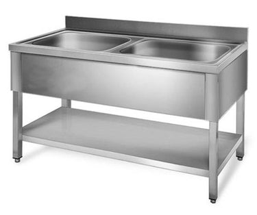 1200x700xH850mm 2 Becken - Mittel