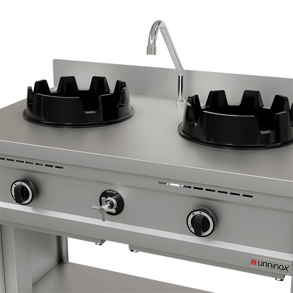 Wokherd Gas-Wokherd - 2x15 kW - 2 Kochzone