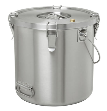 Thermo-Transportbehälter 20L, Edelstahl