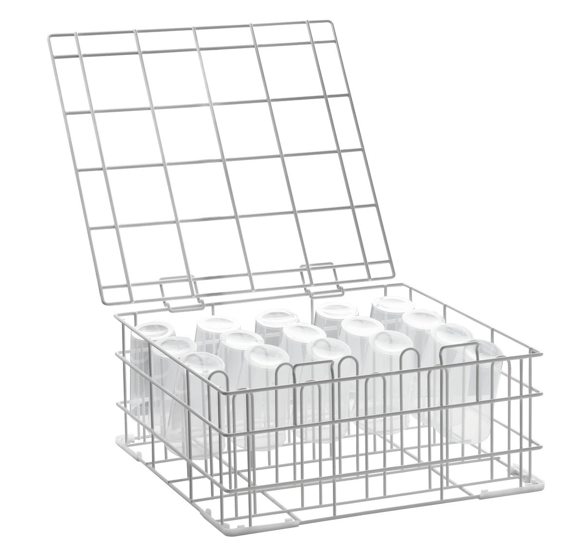 Çok kullanımlık bardak sepeti 500x500x235