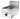 Induction stove 1 FL, 650, B400
