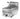 Gas deep fat fryer 650, 8L, TG