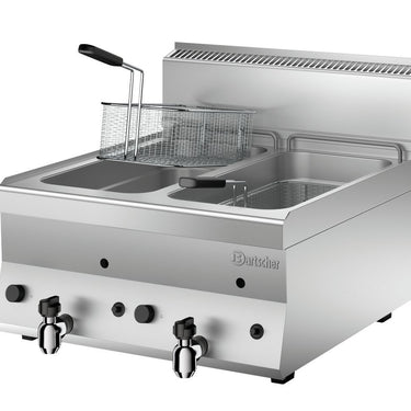 Gas deep fat fryer 650, 2x8L, TG