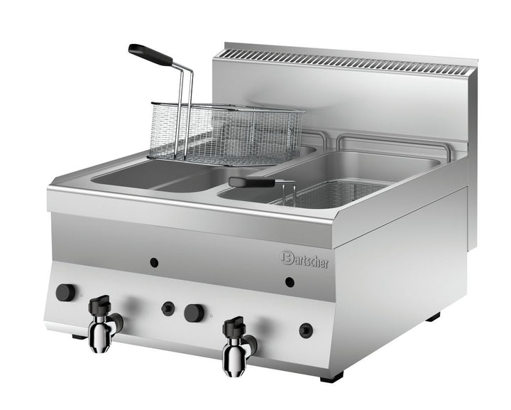 Gasfritteuse 650, 2x8L, TG