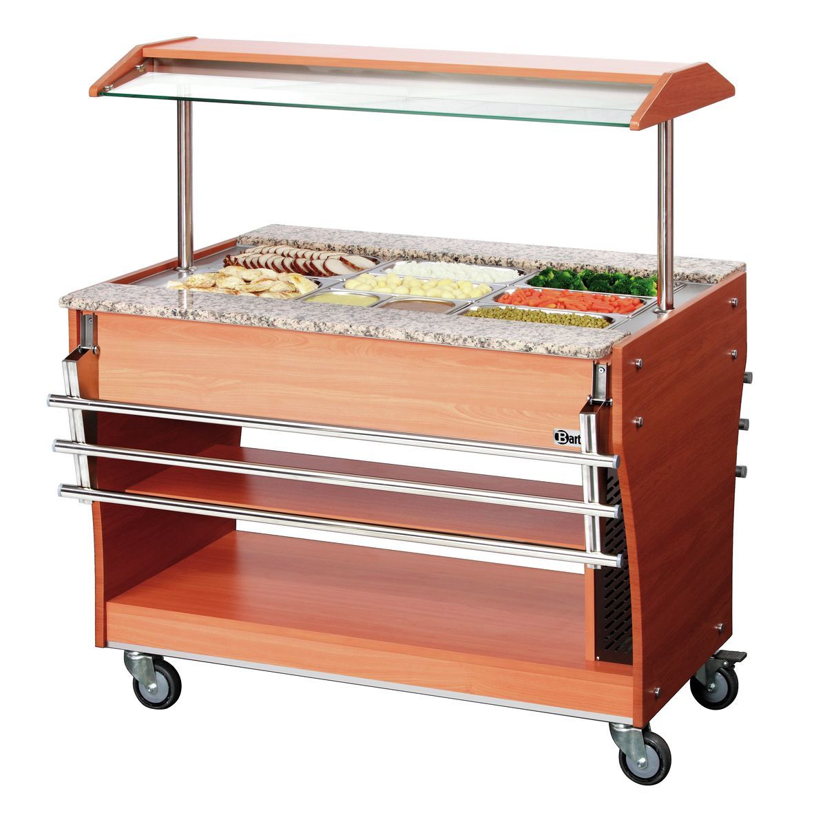 Tablettauflage, 1 Stück, 3x 1/1 GN