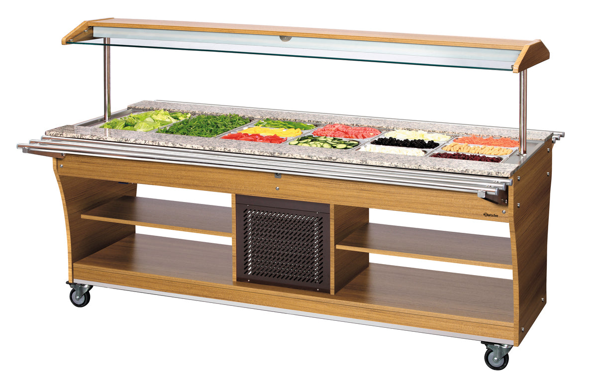 Buffetwagen, gekühlt, 6x 1/1 GN