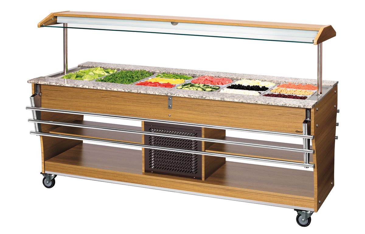 Buffetwagen, gekühlt, 6x 1/1 GN