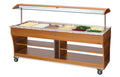 Buffet trolley, hot, 6x 1/1GN