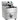 Induction deep fat fryer 8L Plus