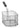 Fritteusenkorb Induktion 8L Plus