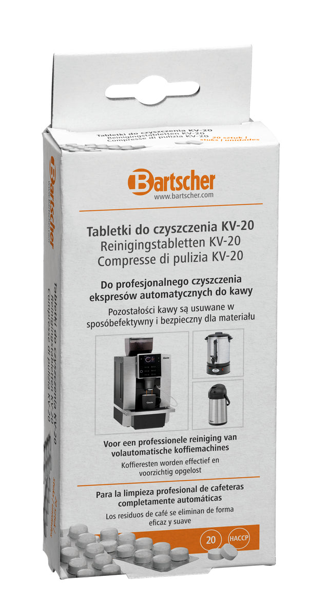 Temizlik tabletleri KV-20 (173283V)