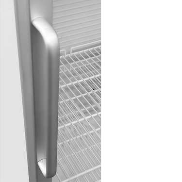 Refrigerator 630L White + Glass +2°C/+8°C Ventilated 775 x 735 x 1920 mm