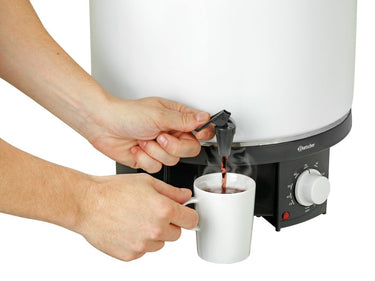 Mulled wine pot, bl.w.canner GE 28