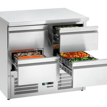 Mini-refrigerated counter 900S4