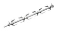 Spit with clamps P6