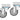 Swivel castors 4S700