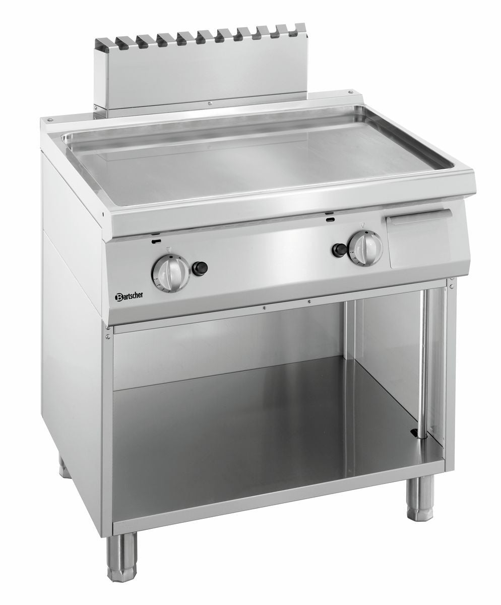 Griddle plate gas 700, W800, smooth