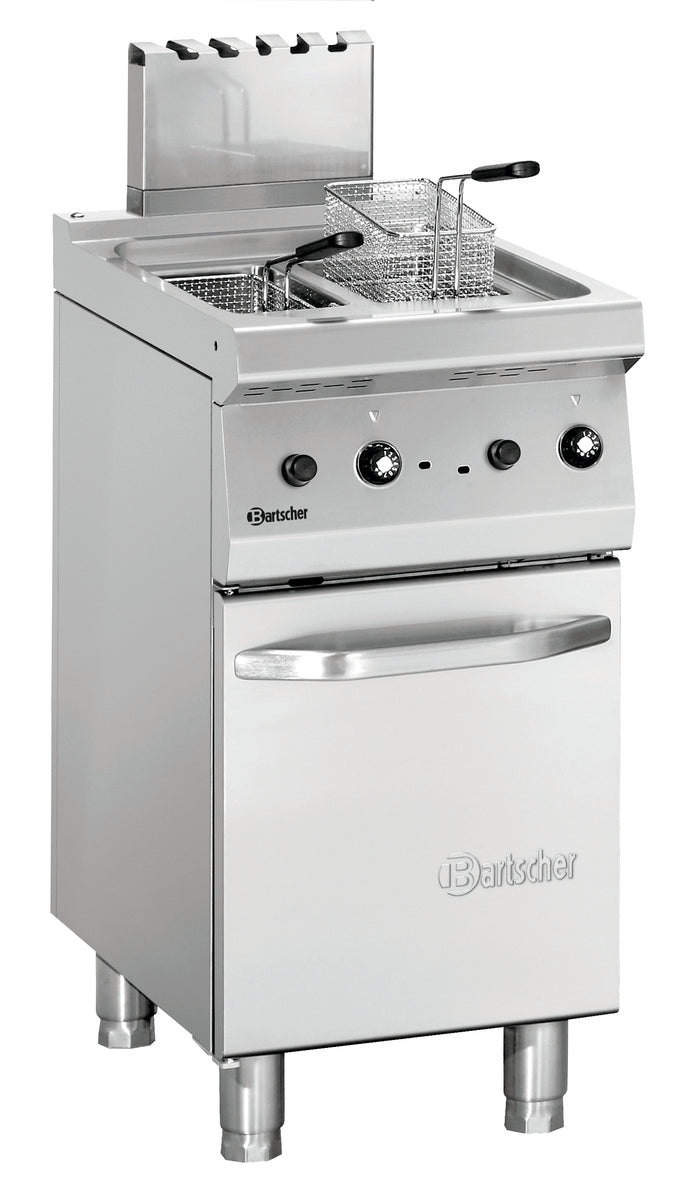 Gasfritteuse, 700 W400, 2x7L