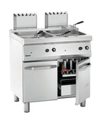 Fritöz gazlı, 700 W800, 2x15L
