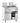 Deep fat fryer gas, 700 W800, 2x15L