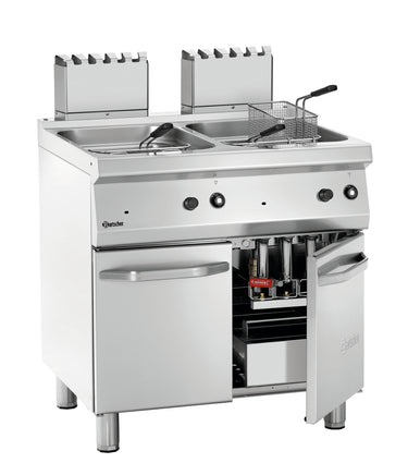Deep fat fryer gas, 700 W800, 2x15L