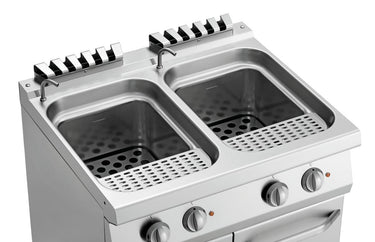 Pasta cooker 700, W800, 2x24L