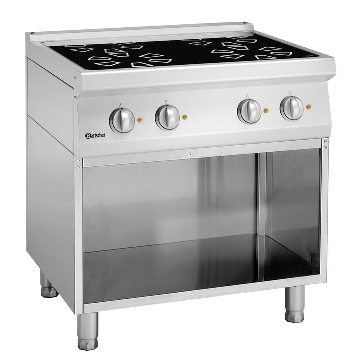 Ceranfeld 700, 4 Kochzonen, oben