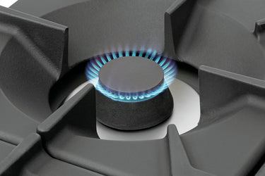 Gas stove, 4 burners,el. oven,2/1GN