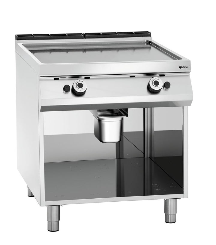 Gas-Grillplatte, glatt
