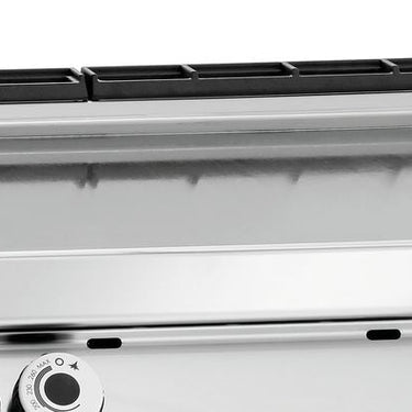 Gas-Grillplatte, glatt