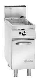 Gas standing deep fat fryer