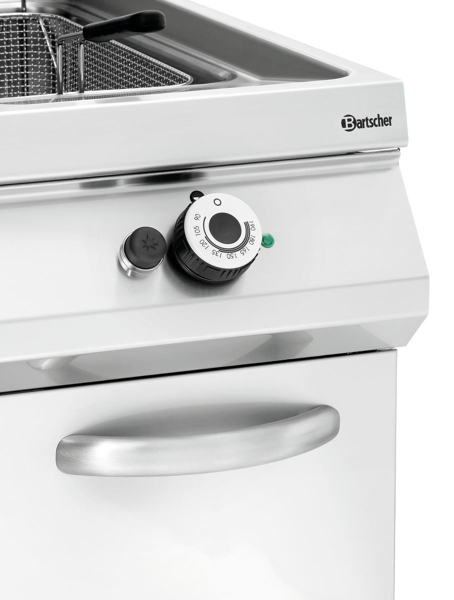 Gas standing deep fat fryer